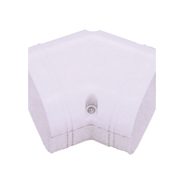 Evolar Klima- Innenkurve Weiss 75 x 63 MM