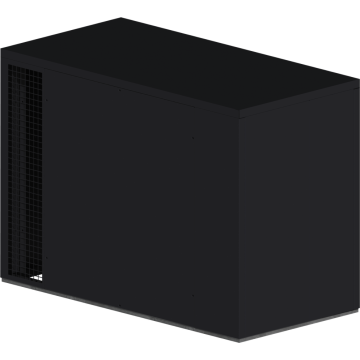 Evolar Rauschunterdrückung Wärmepumpe Gehäuse Schwarz Groß Superleise - SUplus -28dB