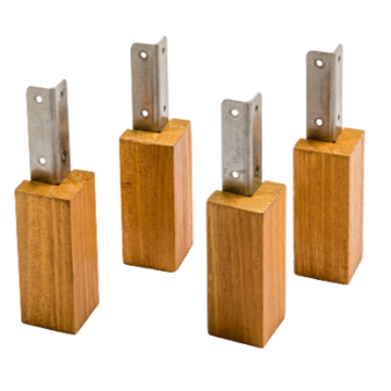 Evolar Standfüße Klimagehäuse Holz