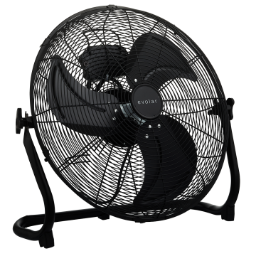 Evolar EVO-MFF18BL Bodenventilator - Schwarz
