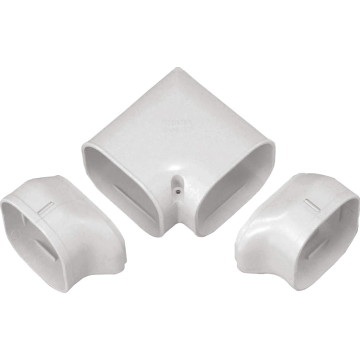 Evolar Klima-Verdrehte Biegung Weiss 75 x 63 MM