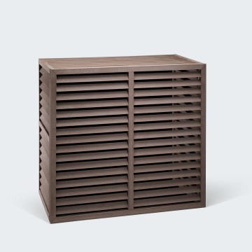 Evolar WPC Klimagehäuse Walnut Grey Large
