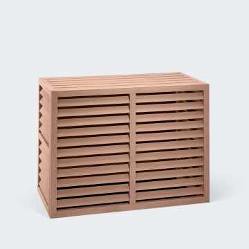 Evolar WPC Klimagehäuse Tropical Teak Medium