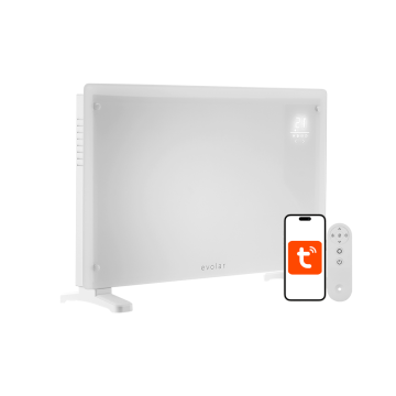 Evolar Convector Kachel - 2000 Watt - WiFi - Wit