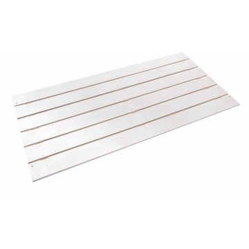 Evolar-Bodenplatte für Klimagehäuse Weiß Holz Medium