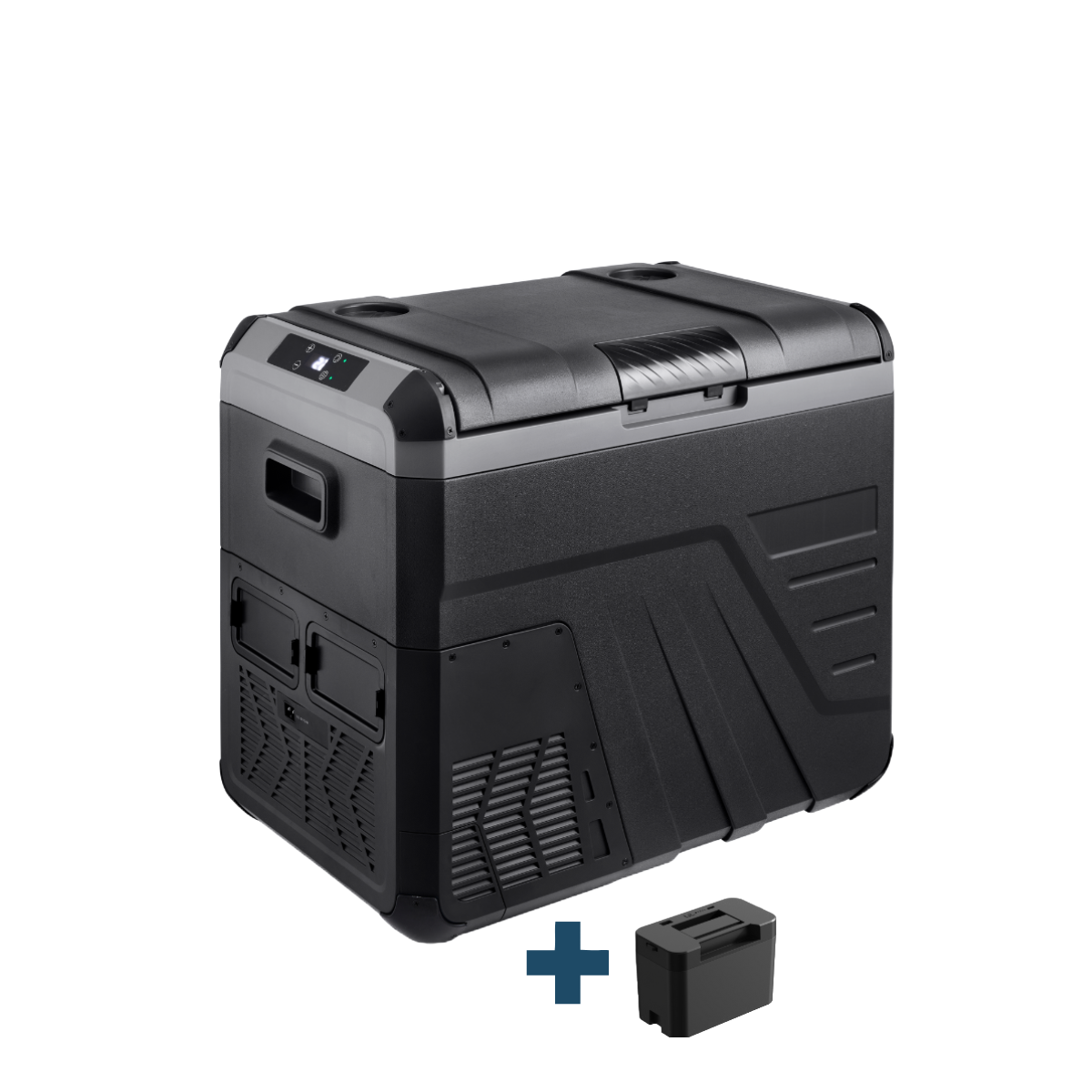 Evolar Elektrische Compressor Koelbox - 45L - 12V/230V - Inclusief Accu - Zwart - Tweedekans