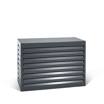 Evolar Klimagehäuse Dunkles Anthrazit Small