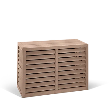 Evolar WPC-Klimaschrank Tropical Teak XS