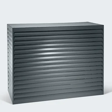 Evolar Klimaanlagegehäuse Dunkles Anthrazit XL