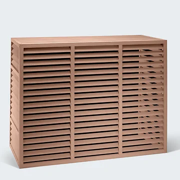 Evolar WPC-Klimaschrank Tropical Teak XL