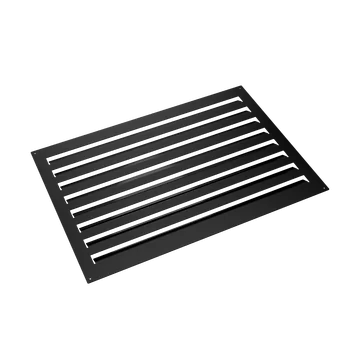 Evolar Rückwand für Klimagehäuse Schwarz Small