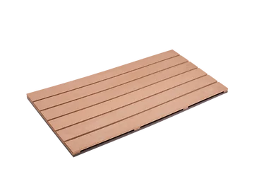 Evolar Bodenplatte für Klimaanlagengehäuse Tropical Teak WPC XS