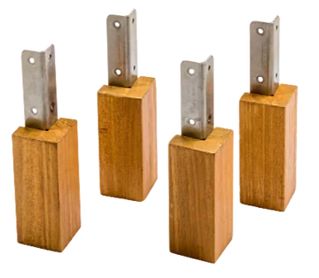 Evolar Standfüße Klimagehäuse Holz