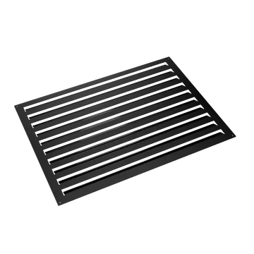 Evolar Rückwand für Klimagehäuse Schwarz Medium